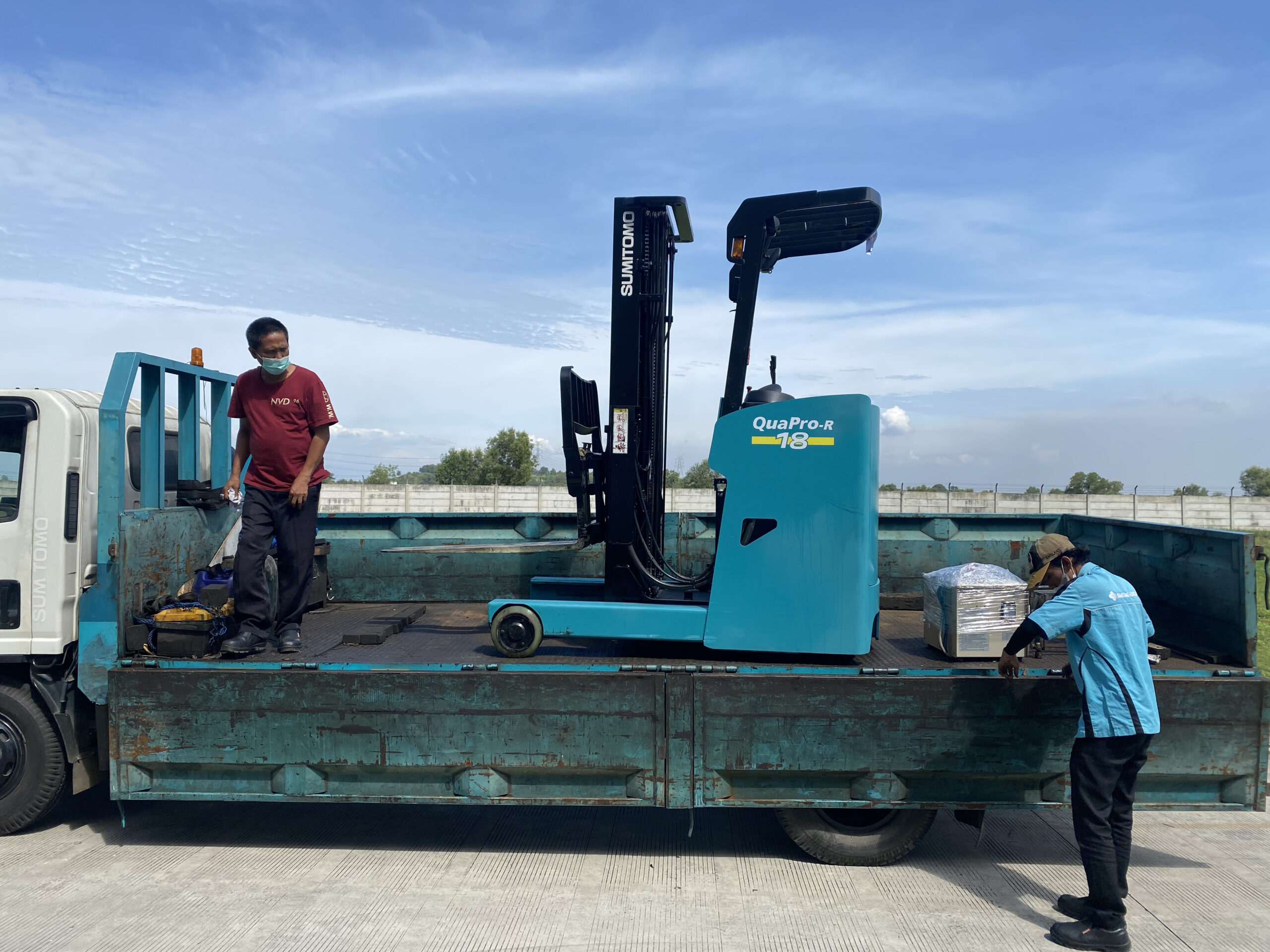 IMG_7335 Sumitomo Reach Truck 8FBR18 S(J)XII, free ongkir, harga bersahabat. reach truck, silo sumitomo