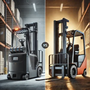 Forklift Listrik vs. Forklift Diesel