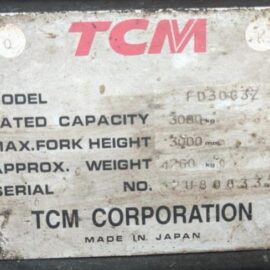 TCM Forklift FD30T3Z