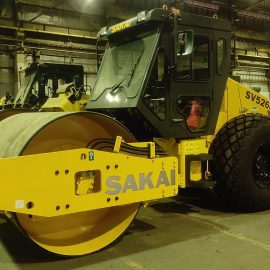 Sakai Vibratory Single Drum Roller SV526D