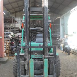 Mitsubishi Forklift FD35NT Double Front Tyre