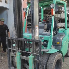 Mitsubishi Forklift FD35ND (4.5 Meter & Double Front Tyre)